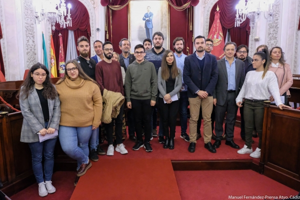 Entrega de becas de CEMABASA / Ayuntamiento de Cádiz