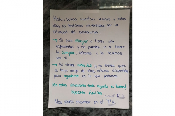 vecinos solidarios