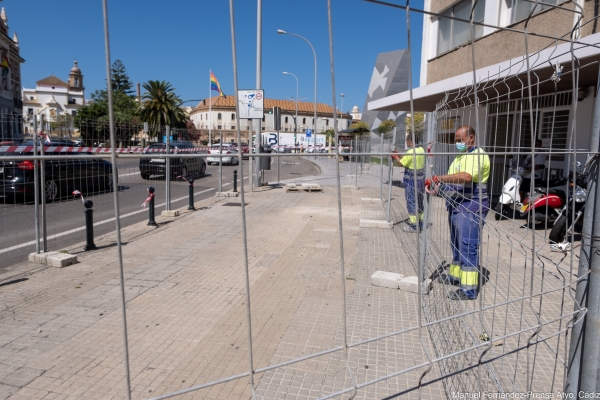 01072021 obra carril bici plaza sevilla 002