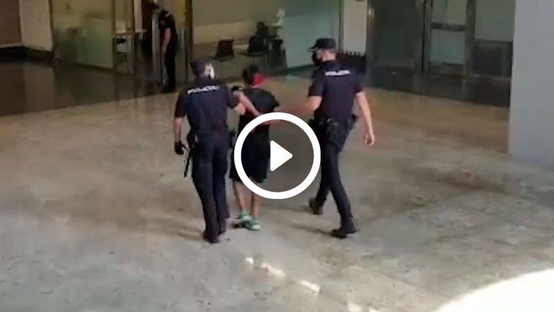 detenido agresion metro