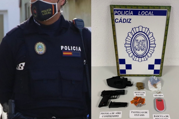 policialocal pistola