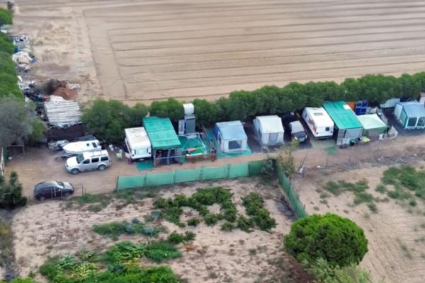 camping chipiona ilegal