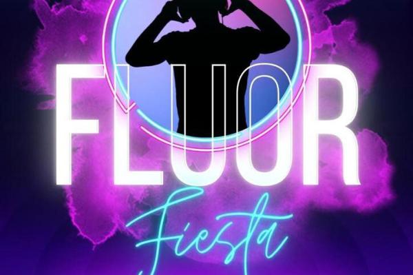 cartel fiesta fluor palmones