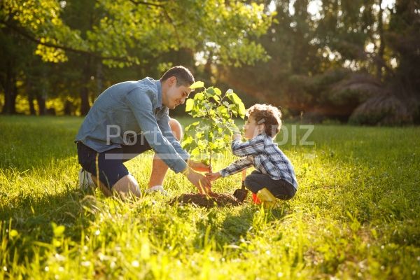 parent and child planting tree 2022 11 04 16 00 34 utc