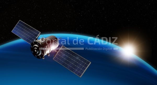 3d illustration of satellite orbiting the earth 2021 08 26 22 28 53 utc