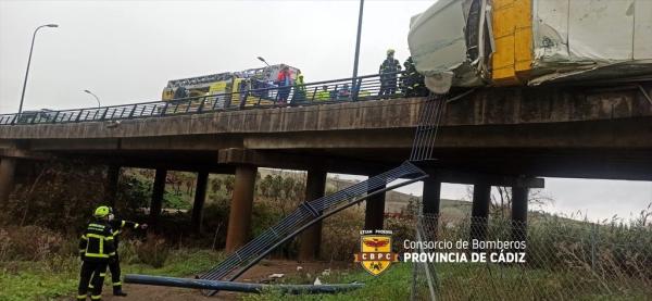 acc. trafico camion jerez. 29.11.23 