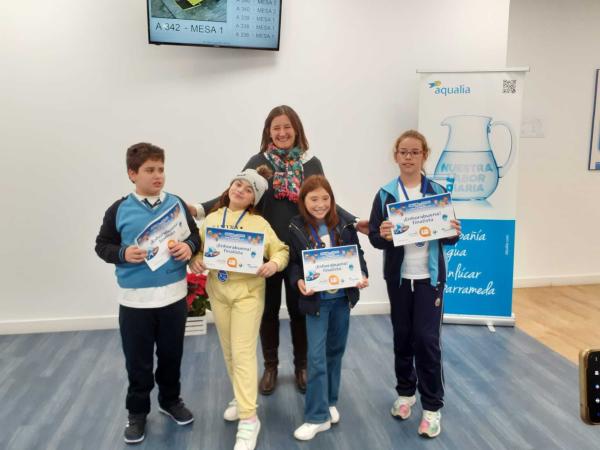 entrega premios concurso infantil aqualia sanlucar 2023