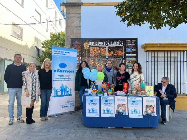 Mañana puedes ser tú": AFEMEN impacta en Los Barrios con su mensaje sobre  la salud mental