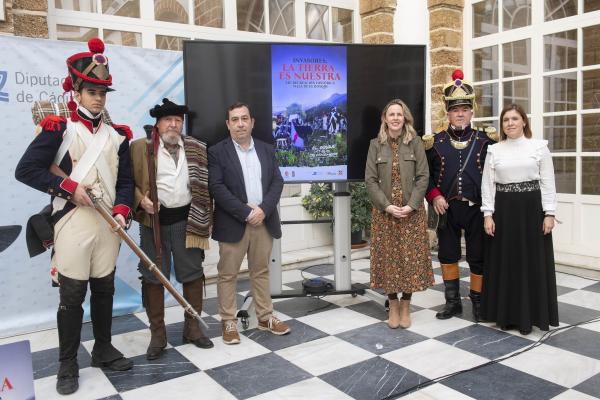 presentacion de la recreacion historica villa de el bosque en el palacio provincial