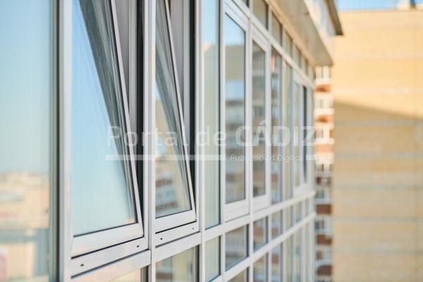 pvc windows on facade of skyscraper plastic doubl 2023 11 27 05 35 56 utc