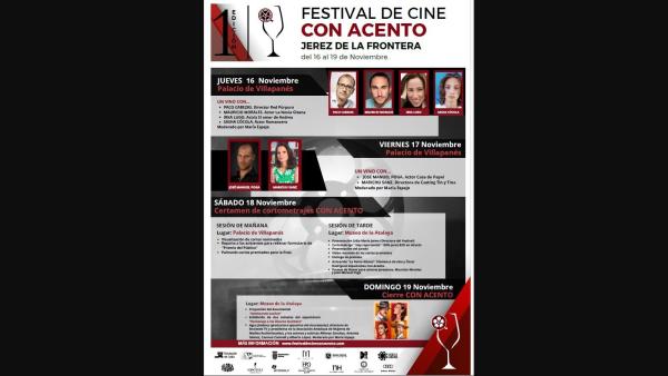 El festival de Cine de Jerez 'Con Acento' abre sus puertas con destacadas  figuras del cine nacional