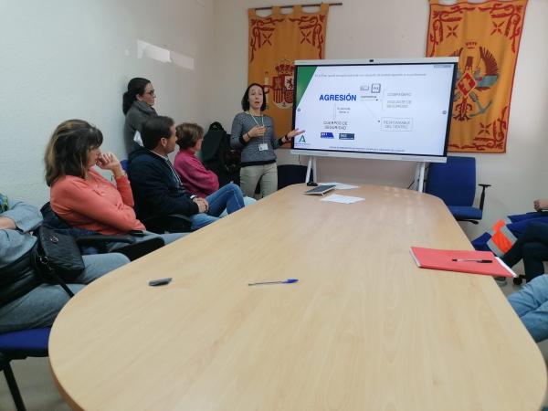 taller prevencion agresiones villamartin