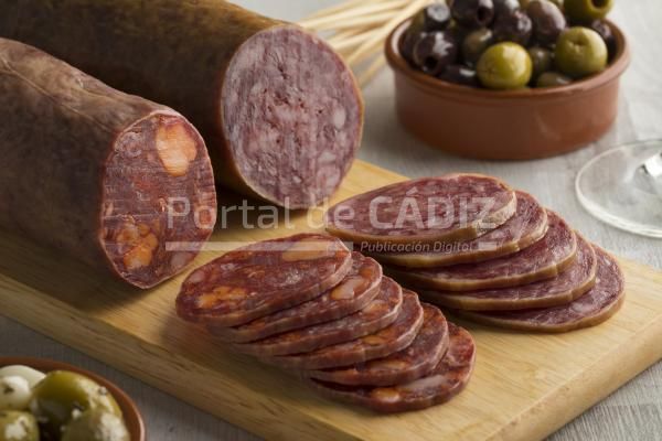 traditional piece of spanish salchichon sausage an 2023 11 27 05 14 22 utc