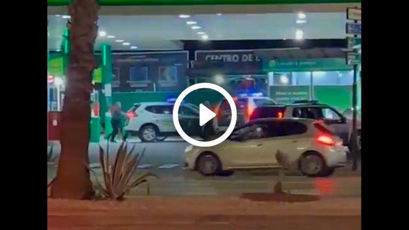 guardiacivil chiclana gasolinera